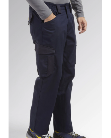 PANTALONI STAFF CARGO BLU CLASSICO TG. L