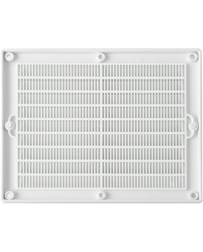 GRIGLIA CON RETE  ABS 175X146 BIANCO