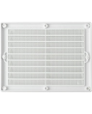 GRIGLIA CON RETE  ABS 175X146 BIANCO